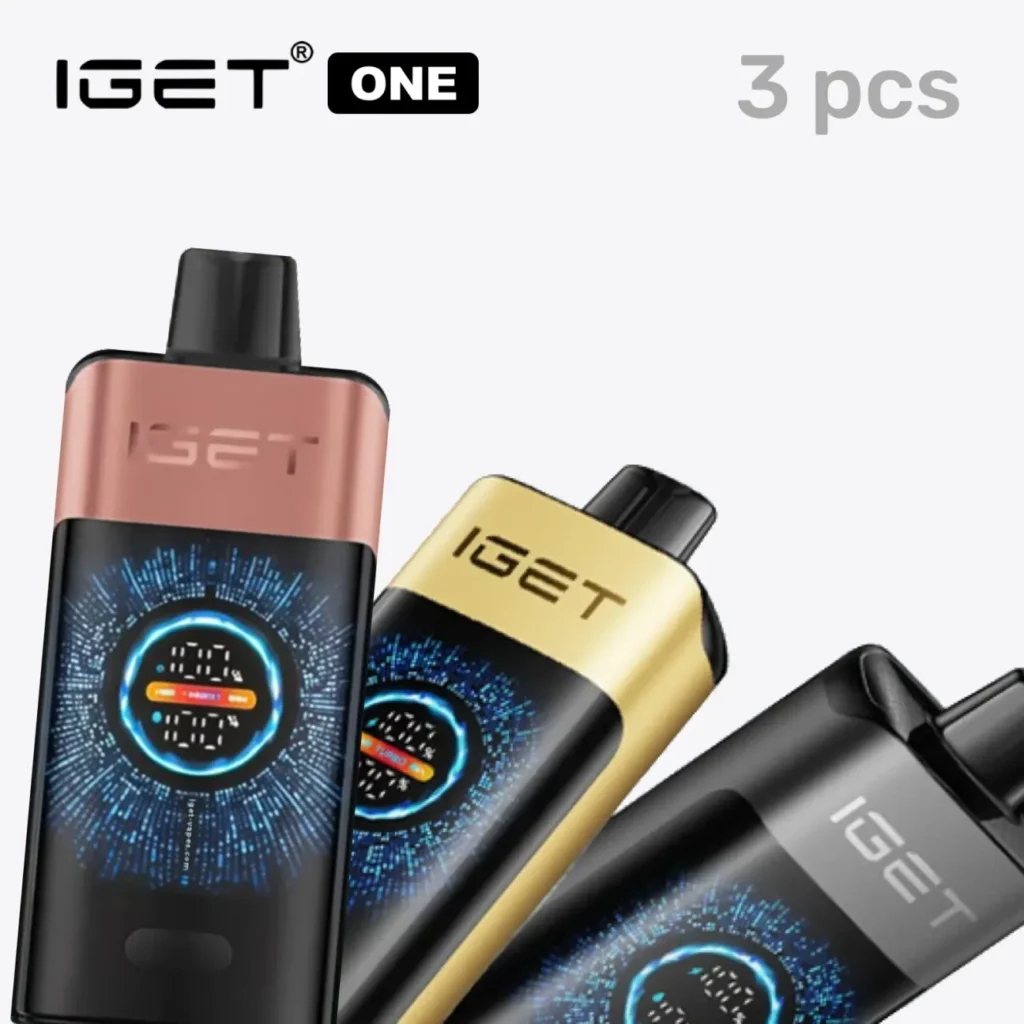 IGET ONE 12kpuffs 3pcs